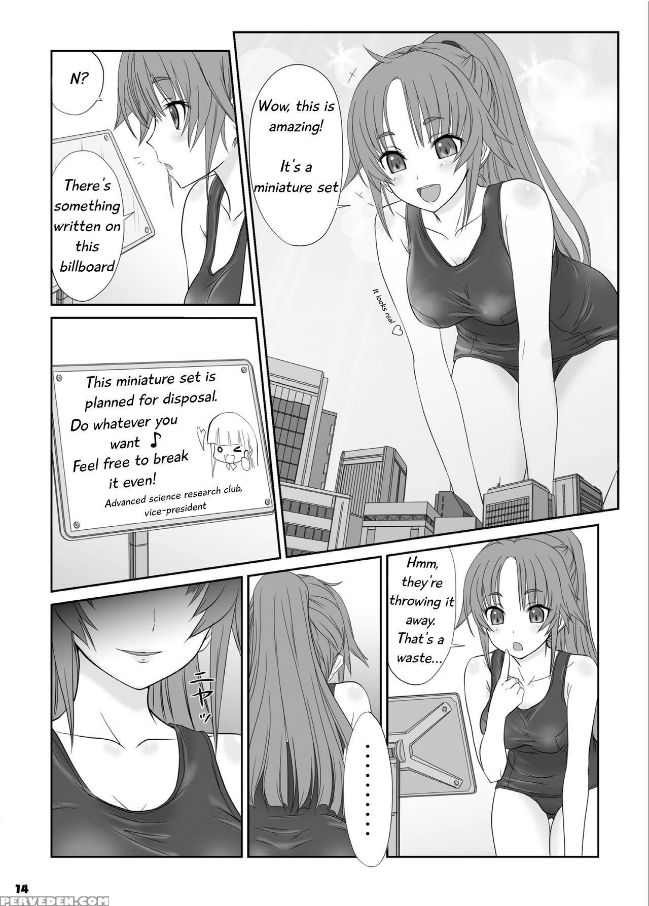 [ashurame Gajoh (hakuto)] Toaru Shoujo No Miniature Play | A Certain Specific Girl's Miniature Play (big Girl Crushed Us) [english] [digital] 1