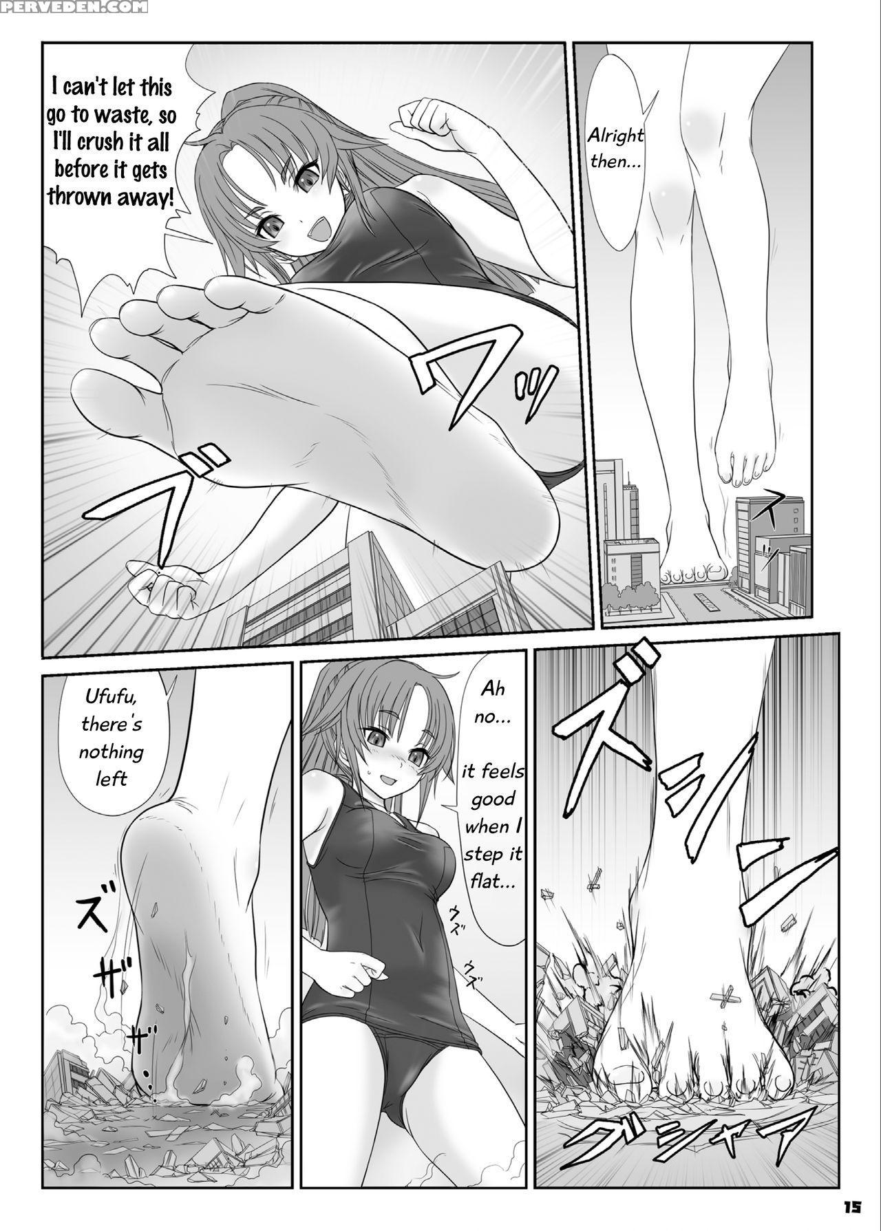 [ashurame Gajoh (hakuto)] Toaru Shoujo No Miniature Play | A Certain Specific Girl's Miniature Play (big Girl Crushed Us) [english] [digital] 1