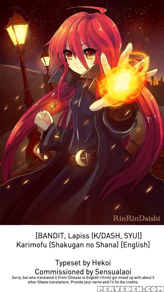 [bandit, Lapiss (k Dash, Syu)] Karimofu (shakugan No Shana) [english] 1