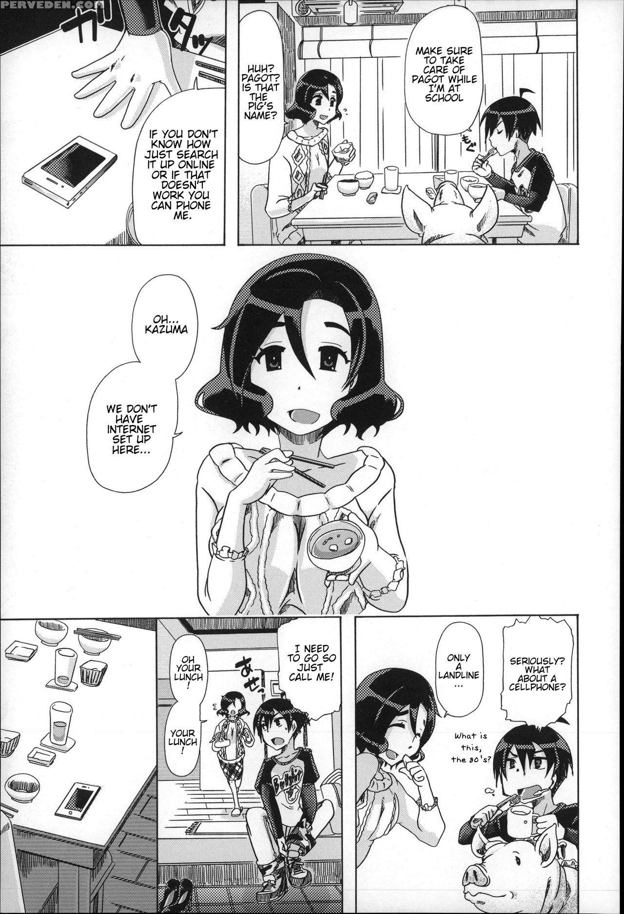 [chikiko] Juukan - Tonkatsu | Bestiality - Pork Life (cutlet) (juukan Nikubenki Kasumi) [english] [neeko7] 1