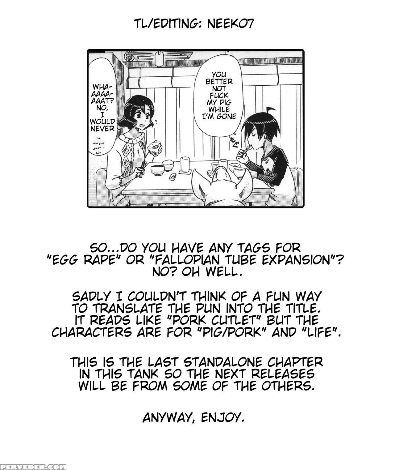 [chikiko] Juukan - Tonkatsu | Bestiality - Pork Life (cutlet) (juukan Nikubenki Kasumi) [english] [neeko7] 1