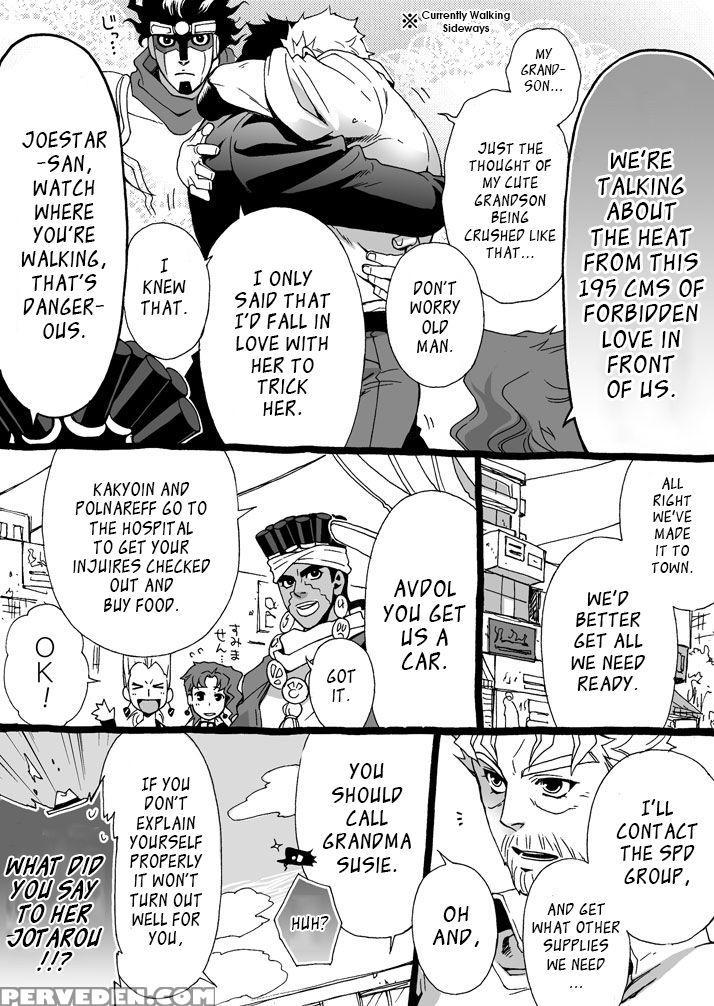 [chrono Nanae] Mago Haji Jii Wo Aishisugiteru | Grandson Loves His Grandfather Too Much (jojo's Bizarre Adventure) [english] {leon990 Scanlations} Chapter 1 Page 100