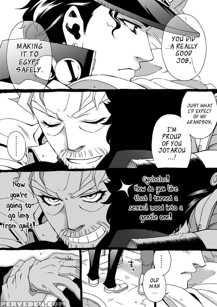 [chrono Nanae] Mago Haji Jii Wo Aishisugiteru | Grandson Loves His Grandfather Too Much (jojo's Bizarre Adventure) [english] {leon990 Scanlations} Chapter 1 Page 104