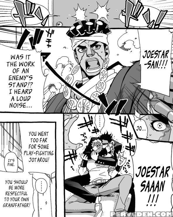 [chrono Nanae] Mago Haji Jii Wo Aishisugiteru | Grandson Loves His Grandfather Too Much (jojo's Bizarre Adventure) [english] {leon990 Scanlations} Chapter 1 Page 12