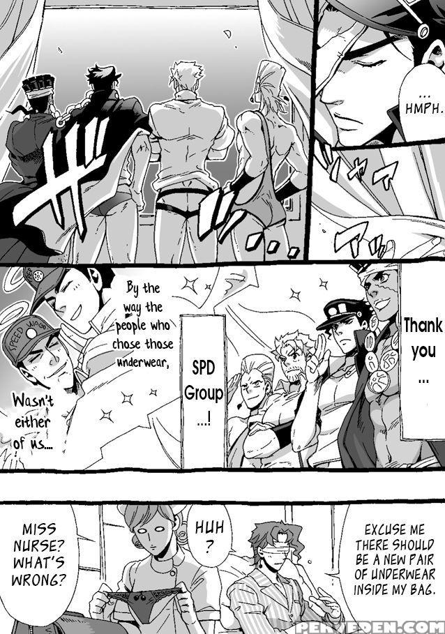 [chrono Nanae] Mago Haji Jii Wo Aishisugiteru | Grandson Loves His Grandfather Too Much (jojo's Bizarre Adventure) [english] {leon990 Scanlations} Chapter 1 Page 123