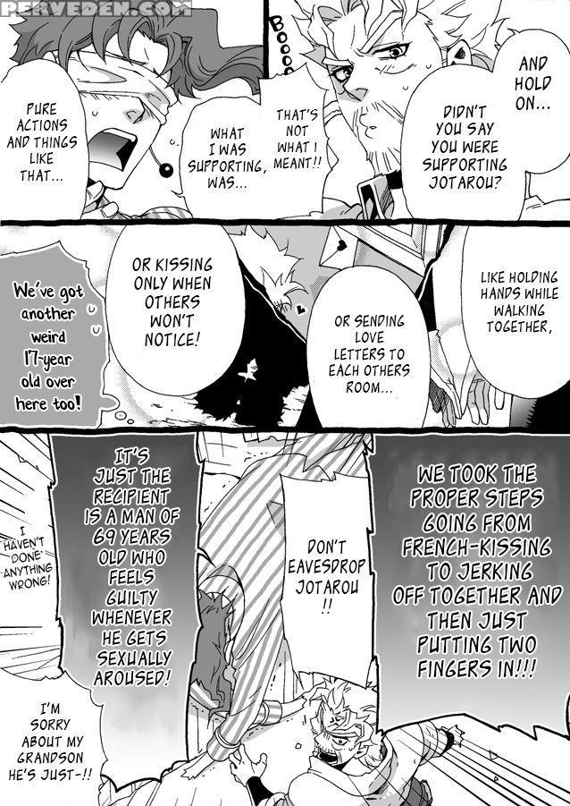 [chrono Nanae] Mago Haji Jii Wo Aishisugiteru | Grandson Loves His Grandfather Too Much (jojo's Bizarre Adventure) [english] {leon990 Scanlations} Chapter 1 Page 128