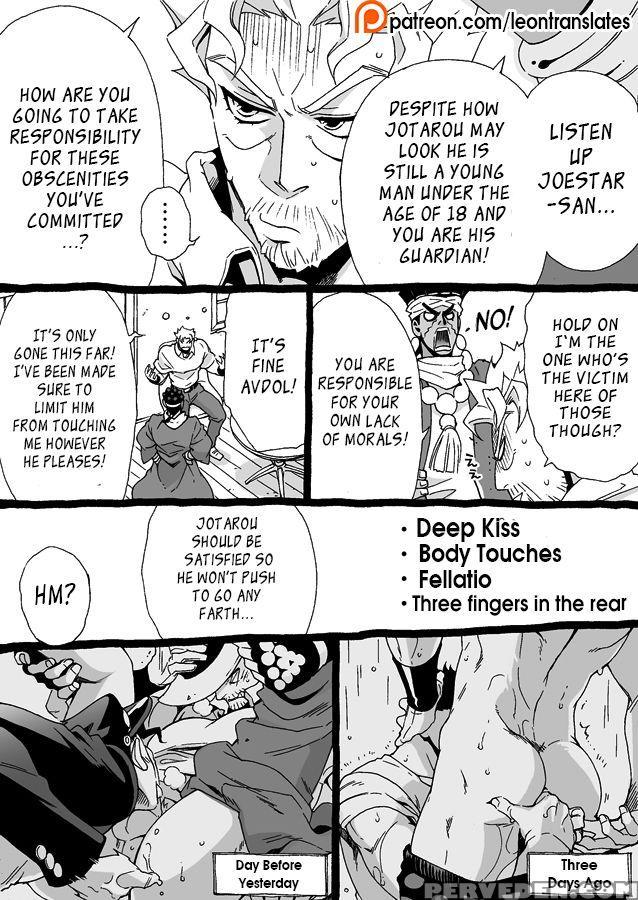 [chrono Nanae] Mago Haji Jii Wo Aishisugiteru | Grandson Loves His Grandfather Too Much (jojo's Bizarre Adventure) [english] {leon990 Scanlations} Chapter 1 Page 160