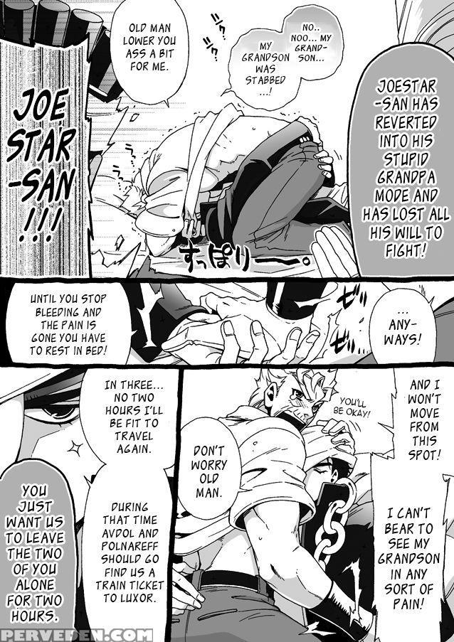 [chrono Nanae] Mago Haji Jii Wo Aishisugiteru | Grandson Loves His Grandfather Too Much (jojo's Bizarre Adventure) [english] {leon990 Scanlations} Chapter 1 Page 163