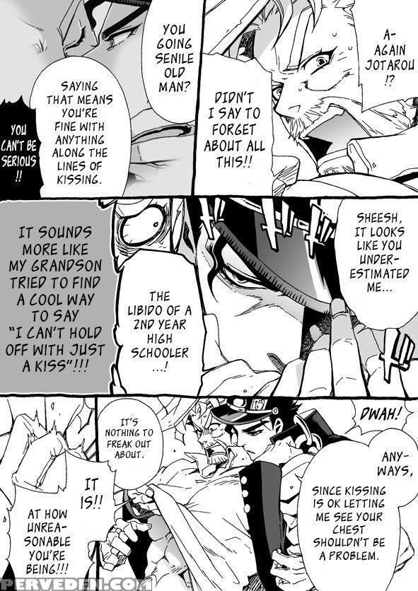 [chrono Nanae] Mago Haji Jii Wo Aishisugiteru | Grandson Loves His Grandfather Too Much (jojo's Bizarre Adventure) [english] {leon990 Scanlations} Chapter 1 Page 19