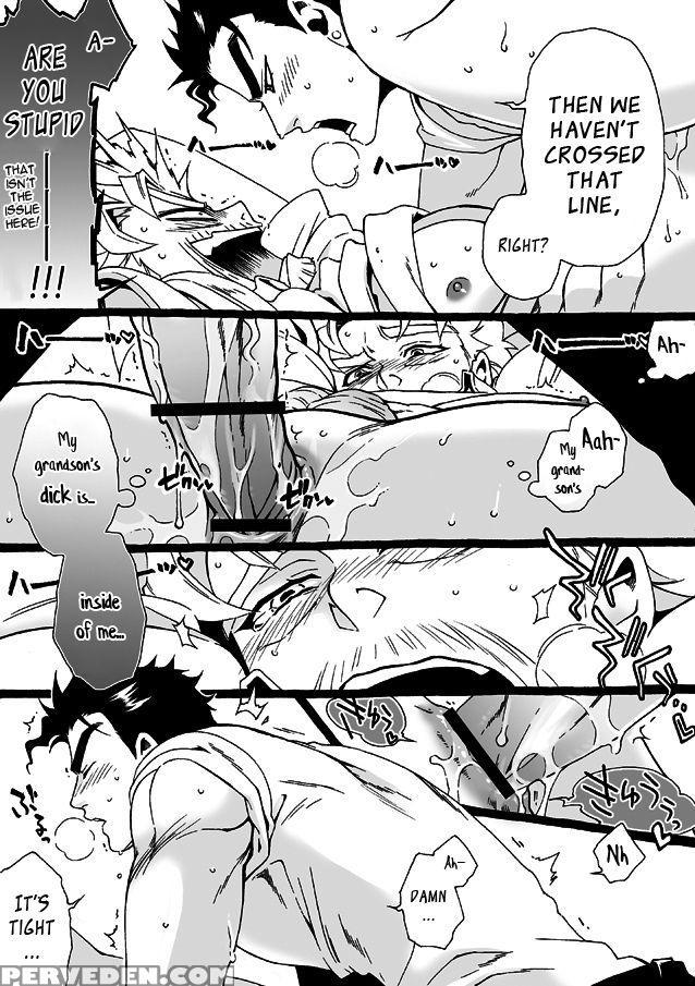 [chrono Nanae] Mago Haji Jii Wo Aishisugiteru | Grandson Loves His Grandfather Too Much (jojo's Bizarre Adventure) [english] {leon990 Scanlations} Chapter 1 Page 193