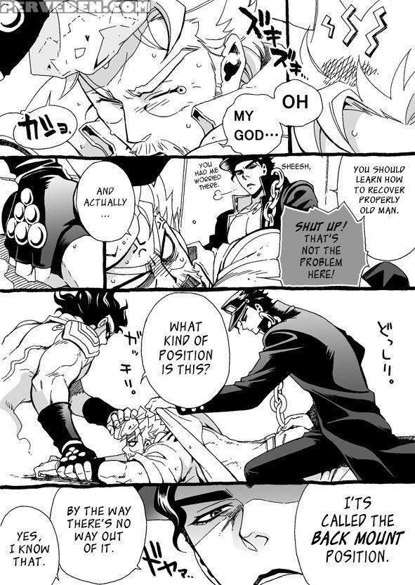 [chrono Nanae] Mago Haji Jii Wo Aishisugiteru | Grandson Loves His Grandfather Too Much (jojo's Bizarre Adventure) [english] {leon990 Scanlations} Chapter 1 Page 23