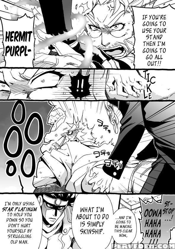 [chrono Nanae] Mago Haji Jii Wo Aishisugiteru | Grandson Loves His Grandfather Too Much (jojo's Bizarre Adventure) [english] {leon990 Scanlations} Chapter 1 Page 24