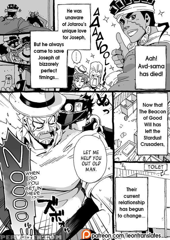 [chrono Nanae] Mago Haji Jii Wo Aishisugiteru | Grandson Loves His Grandfather Too Much (jojo's Bizarre Adventure) [english] {leon990 Scanlations} Chapter 1 Page 35