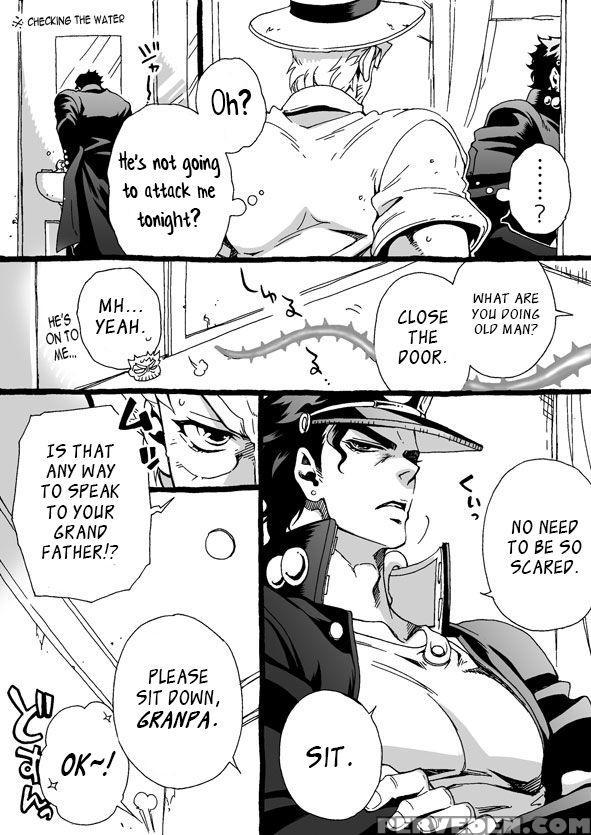 [chrono Nanae] Mago Haji Jii Wo Aishisugiteru | Grandson Loves His Grandfather Too Much (jojo's Bizarre Adventure) [english] {leon990 Scanlations} Chapter 1 Page 39