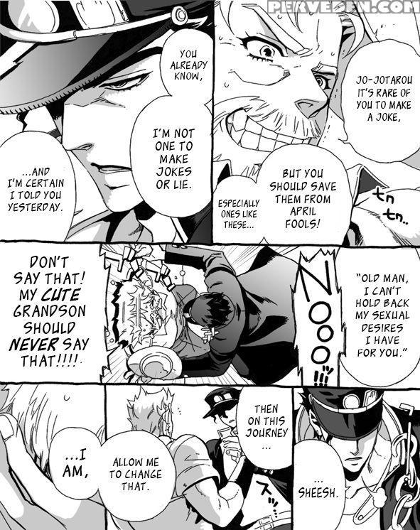 [chrono Nanae] Mago Haji Jii Wo Aishisugiteru | Grandson Loves His Grandfather Too Much (jojo's Bizarre Adventure) [english] {leon990 Scanlations} Chapter 1 Page 4
