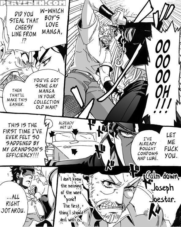 [chrono Nanae] Mago Haji Jii Wo Aishisugiteru | Grandson Loves His Grandfather Too Much (jojo's Bizarre Adventure) [english] {leon990 Scanlations} Chapter 1 Page 6