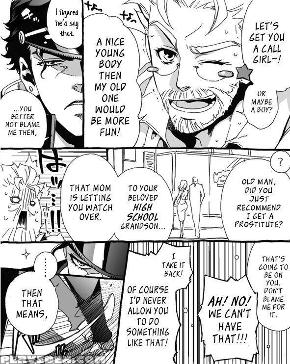 [chrono Nanae] Mago Haji Jii Wo Aishisugiteru | Grandson Loves His Grandfather Too Much (jojo's Bizarre Adventure) [english] {leon990 Scanlations} Chapter 1 Page 7