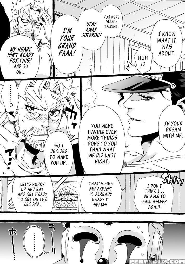 [chrono Nanae] Mago Haji Jii Wo Aishisugiteru | Grandson Loves His Grandfather Too Much (jojo's Bizarre Adventure) [english] {leon990 Scanlations} Chapter 1 Page 75