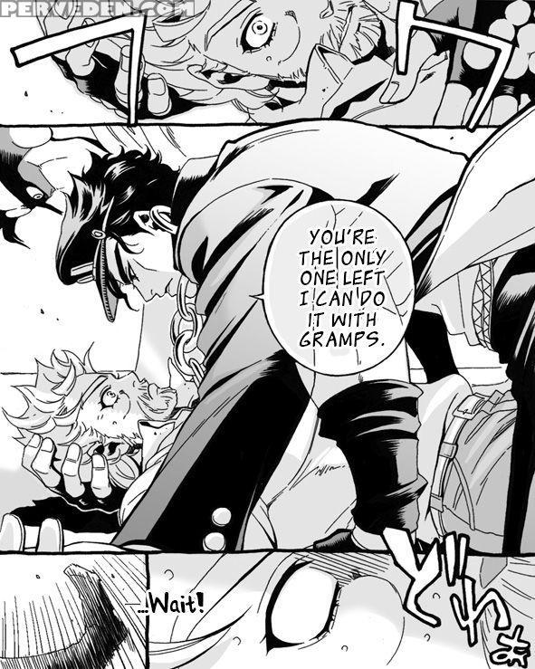 [chrono Nanae] Mago Haji Jii Wo Aishisugiteru | Grandson Loves His Grandfather Too Much (jojo's Bizarre Adventure) [english] {leon990 Scanlations} Chapter 1 Page 8