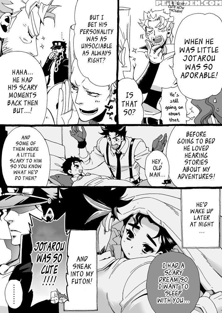 [chrono Nanae] Mago Haji Jii Wo Aishisugiteru | Grandson Loves His Grandfather Too Much (jojo's Bizarre Adventure) [english] {leon990 Scanlations} Chapter 1 Page 80