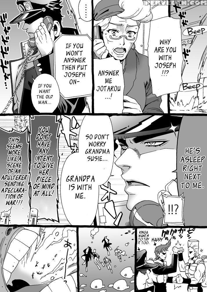[chrono Nanae] Mago Haji Jii Wo Aishisugiteru | Grandson Loves His Grandfather Too Much (jojo's Bizarre Adventure) [english] {leon990 Scanlations} Chapter 1 Page 98