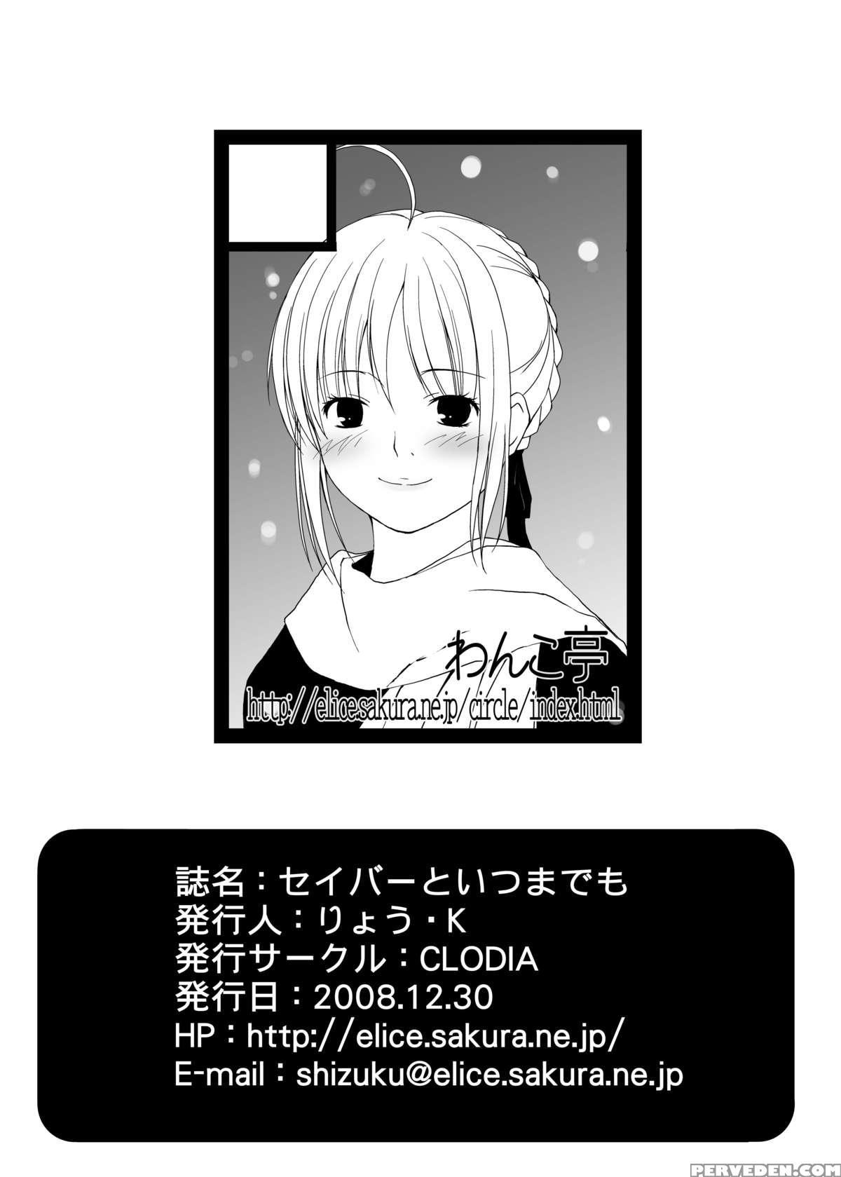 [clodia, Wanko-tei (ryo.k)] Saber To Itsumademo (fate Stay Night) [english] [desudesu] [digital] 1