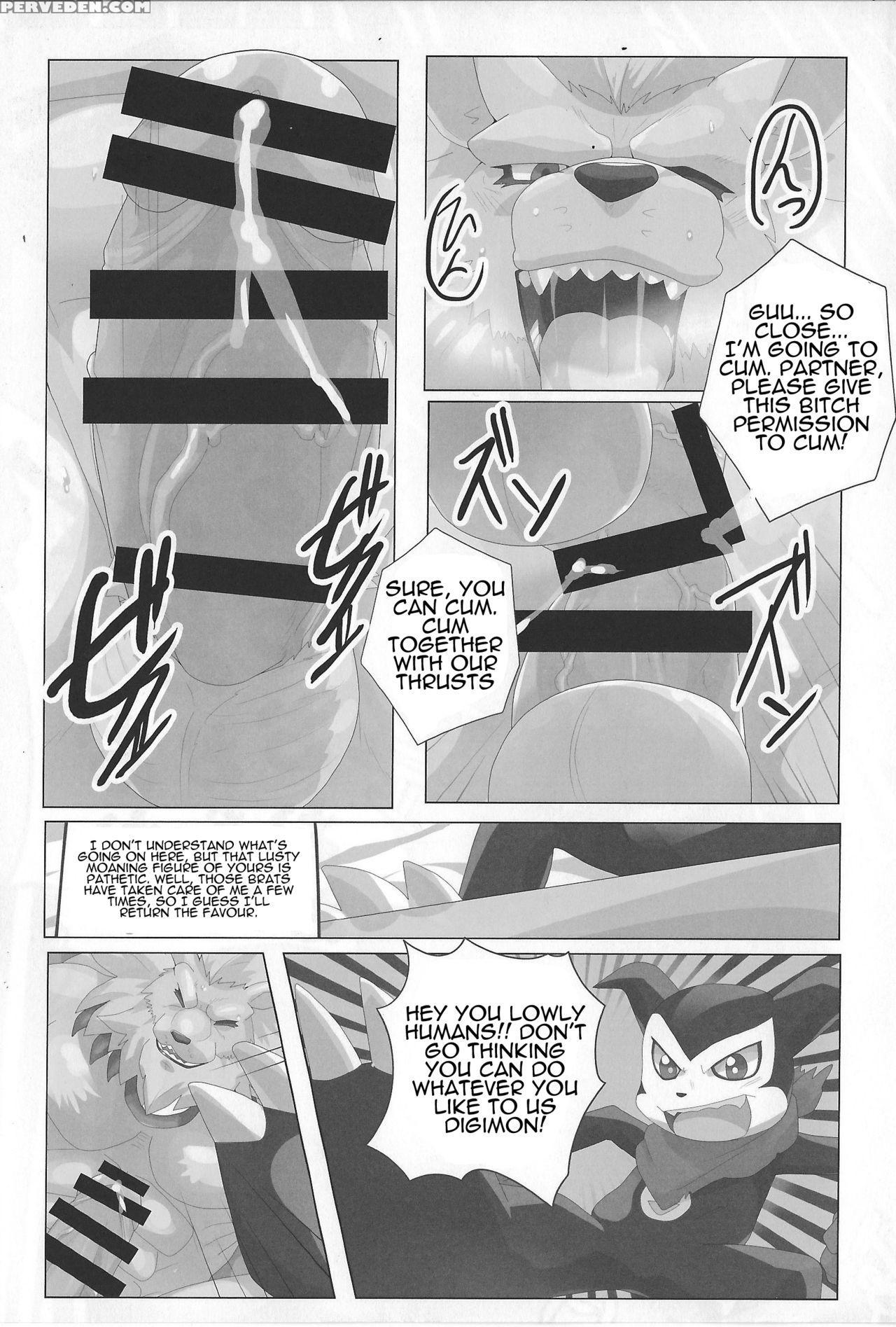 [debirobu] For The Lion-man Type Electric Life Form To Overturn Fate - Leomon Doujin [eng] 1