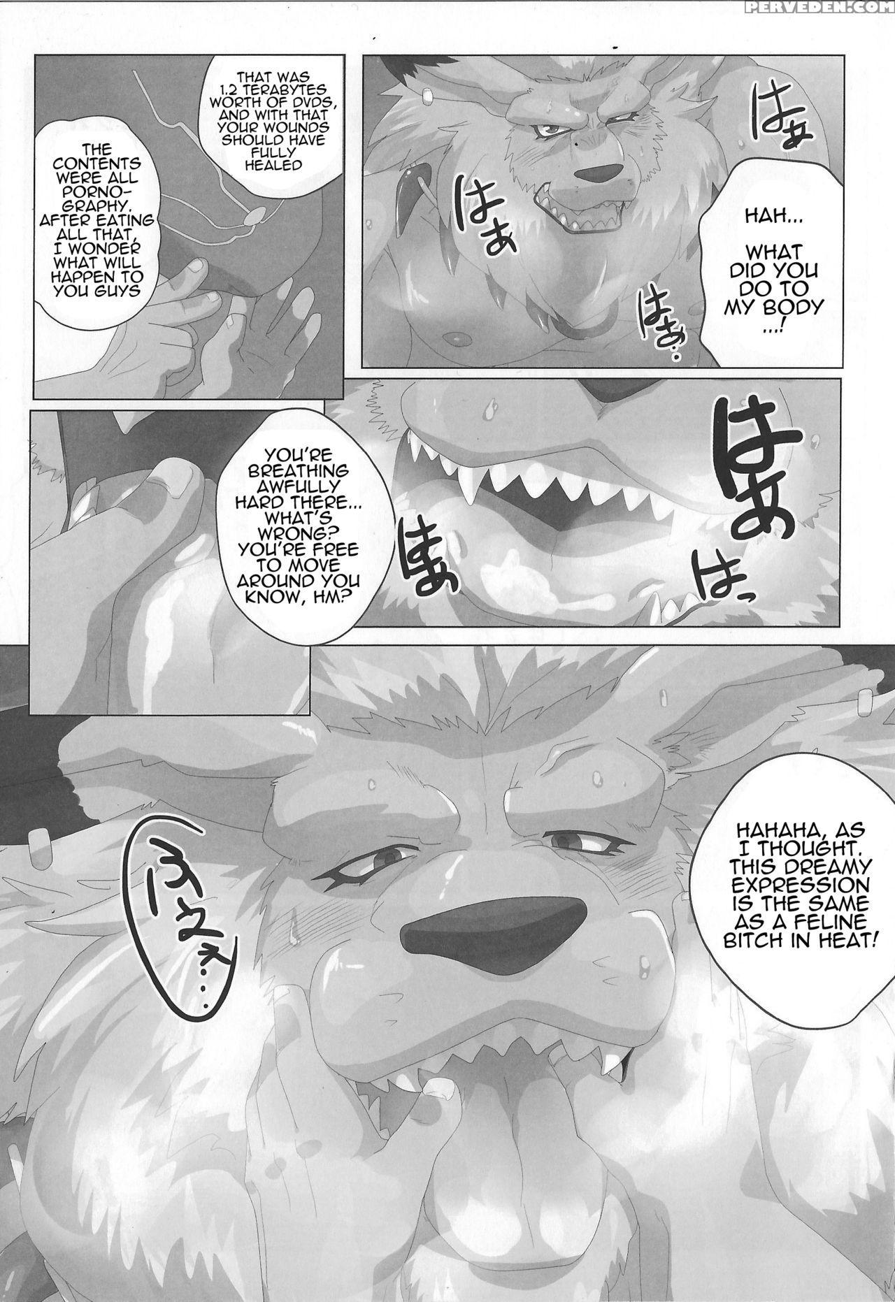 [debirobu] For The Lion-man Type Electric Life Form To Overturn Fate - Leomon Doujin [eng] 1