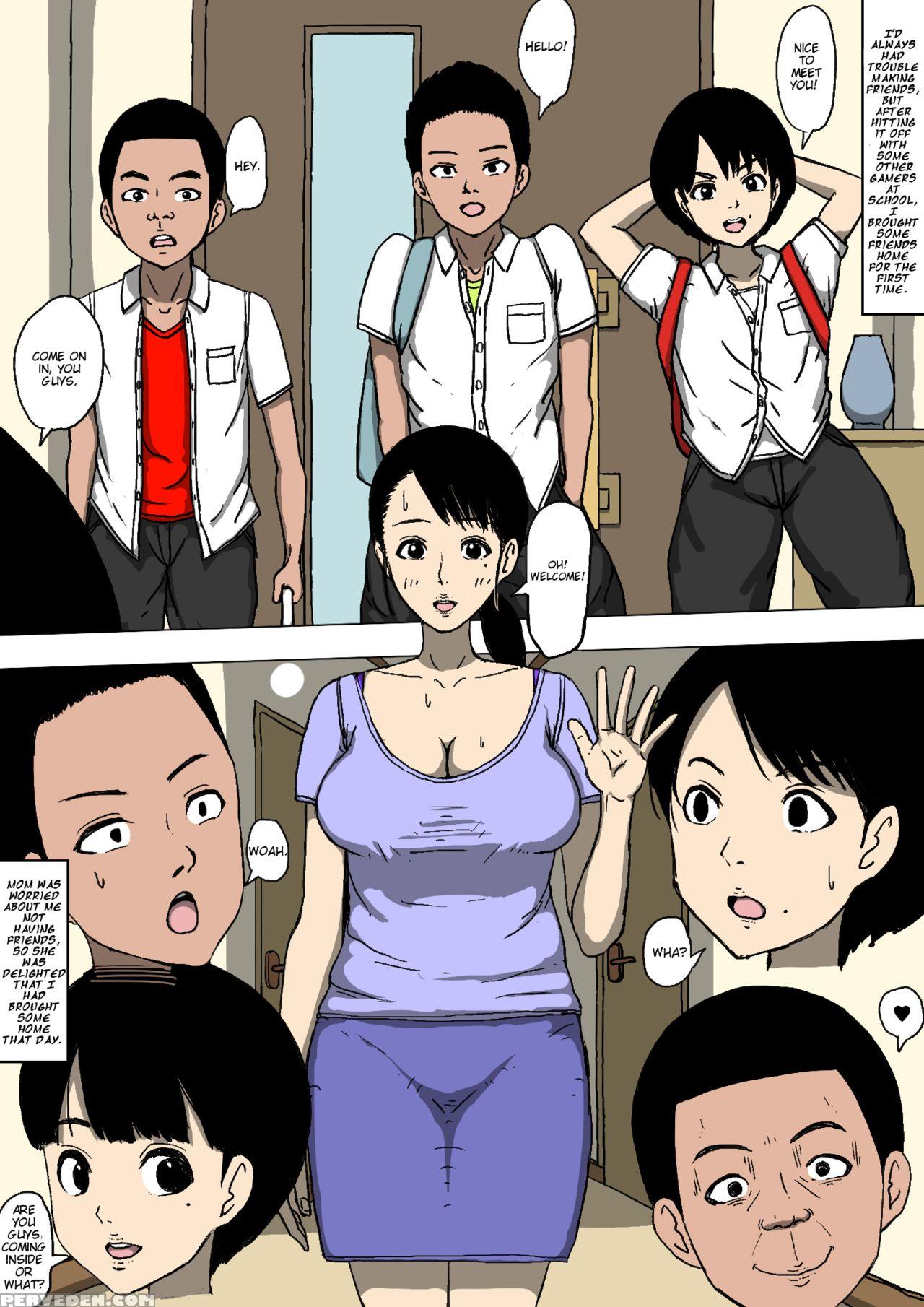 [doujin Mukashibanashi] Hahaoya To Tomodachi Ga Katte Ni Yatte Ita | My Buddies Fuck My Mom How And When They Want [english] 1