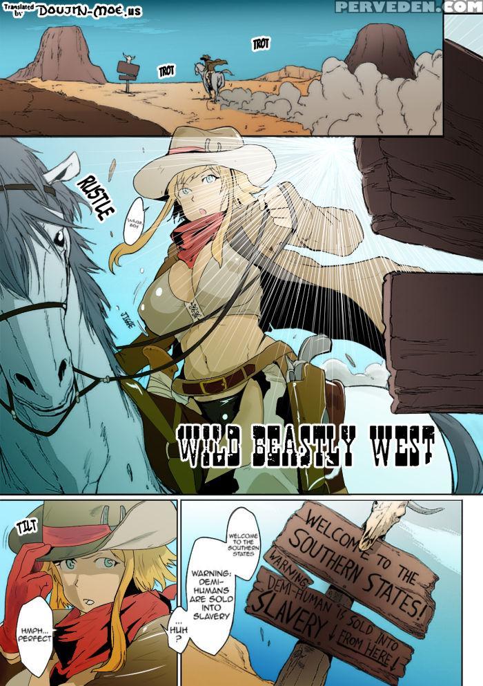 [fan No Hitori] Wild Beastly West (dropout) [english] {doujin-moe.us} [colorized] [digital] [incomplete] Chapter 1 Page 1