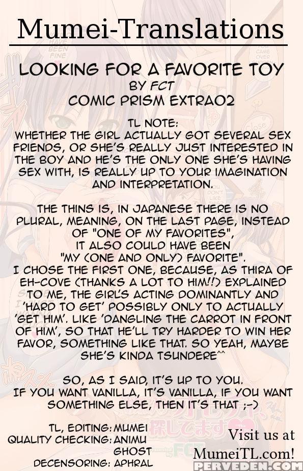 [fct] Okiniiri No Omocha, Sagashitemasu | Looking For A Favorite Toy (comic Prism Extra 02) [english] {mumeitl} [decensored] Chapter 1 Page 7
