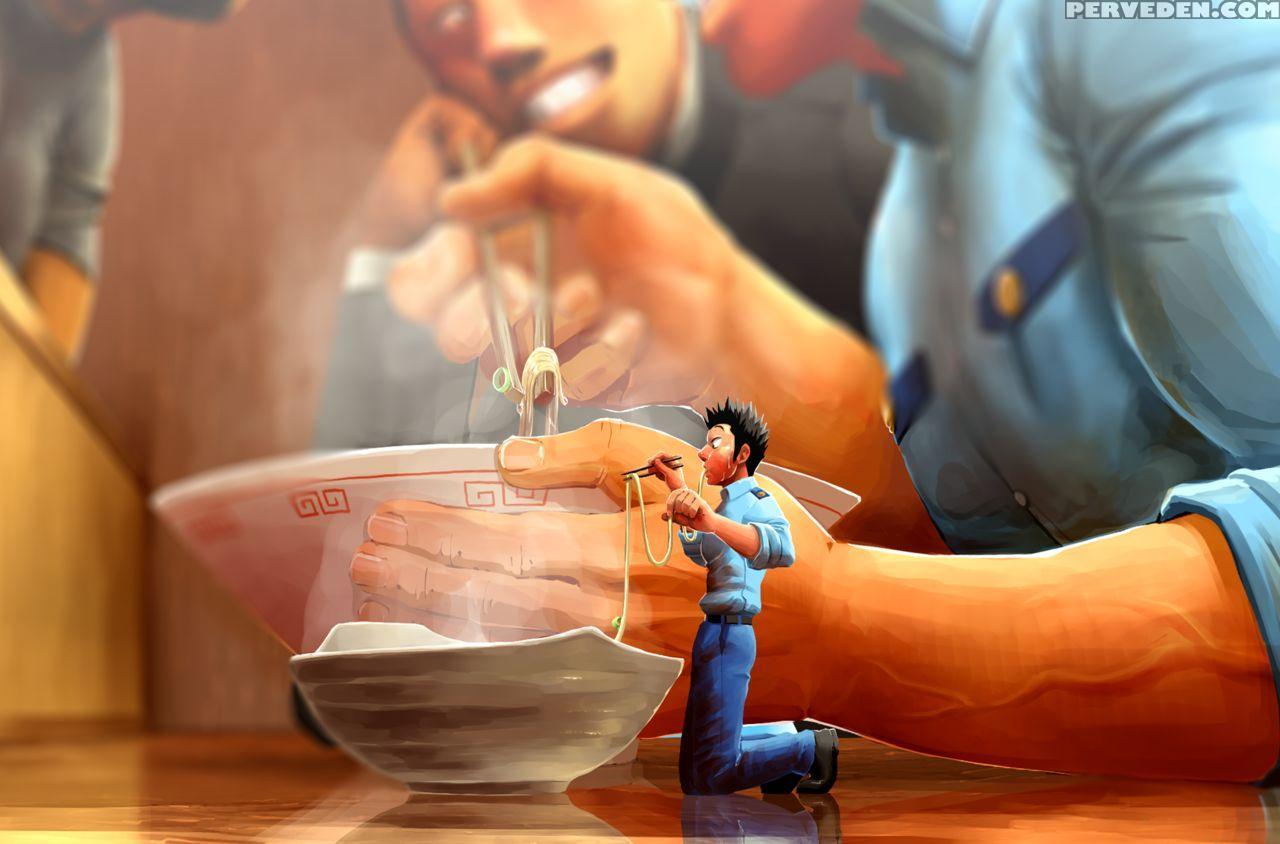 [gakuranman Chijimetaro] Giant Policeman - Free Ve... 1