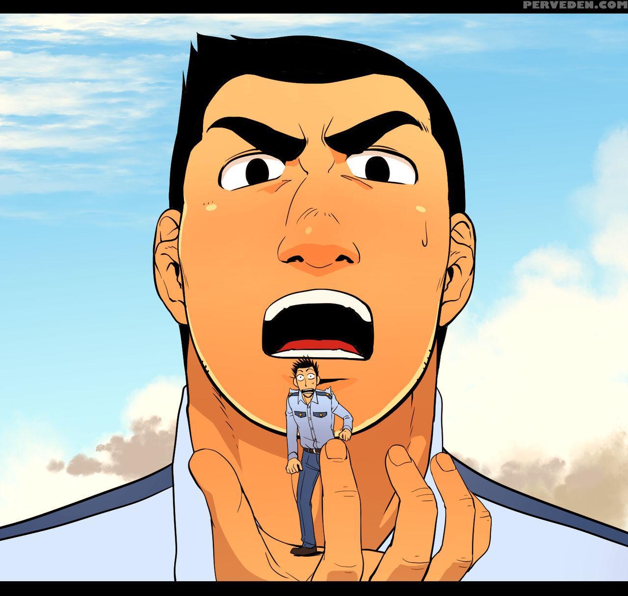 [gakuranman Chijimetaro] Giant Policeman - Free Ve... 1