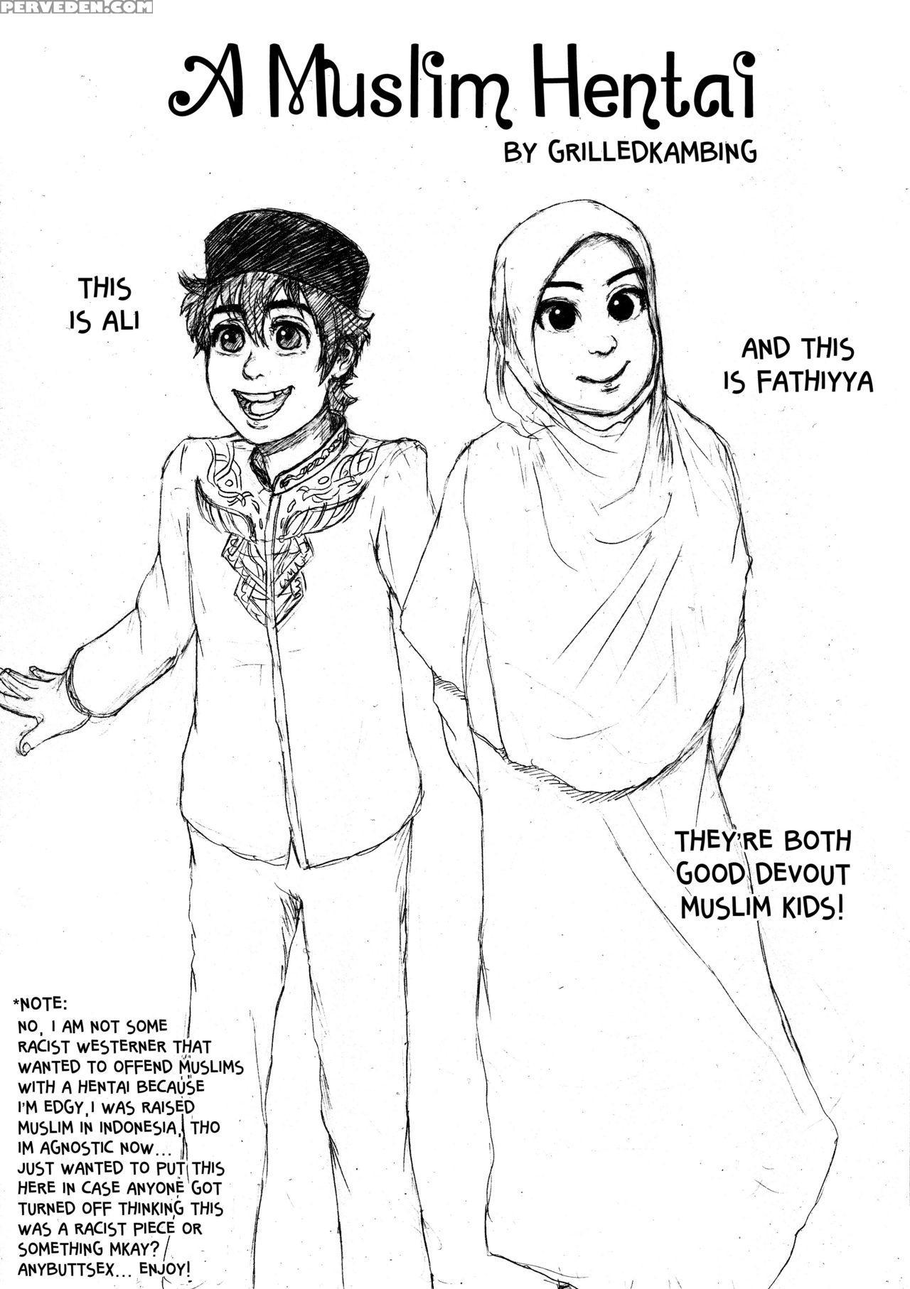 [grilled Kambing] Kartun Islami: Sebuah Hentai Futanari Pegging 1