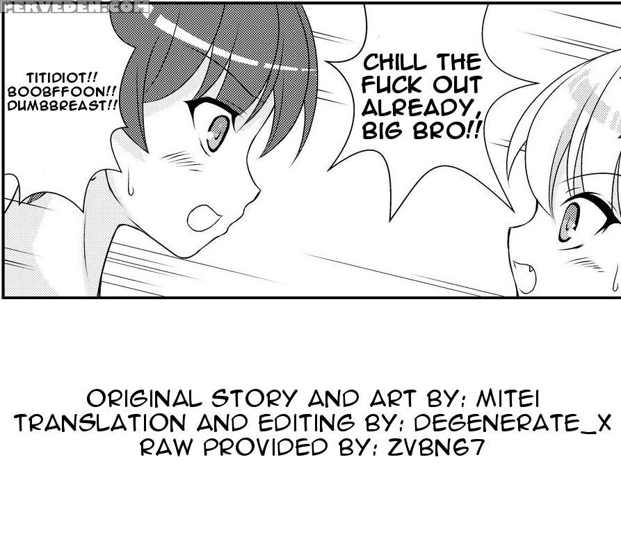 [hadairozanmai (mitei)] Imouto To Ofuro Ni Haittara | When I Enter The Bathtub With My Little Sister [english] [degenerate_x] [digital] 1
