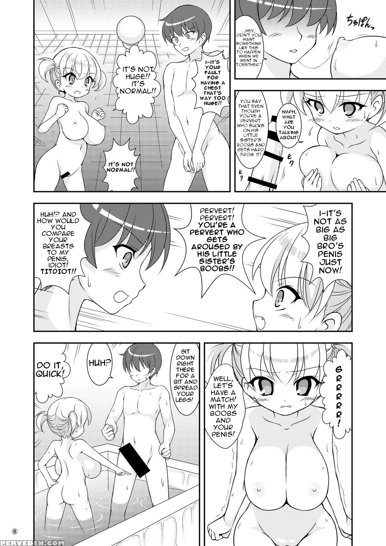 [hadairozanmai (mitei)] Imouto To Ofuro Ni Haittara | When I Enter The Bathtub With My Little Sister [english] [degenerate_x] [digital] 1