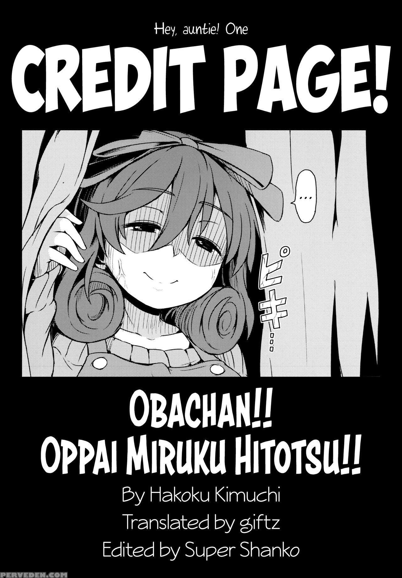 [hakoku Kimuchi (hardboiled Yoshiko)] Obachan!! Oppai Miruku Hitotsu!! (senran Kagura) [digital] [english] (giftz) 1