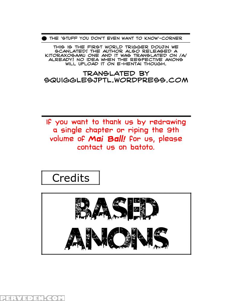 [hamanasu Chaya (hamanasu)] World Trigger 123 (world Trigger) [english] [#based Anons] Chapter 1 Page 4