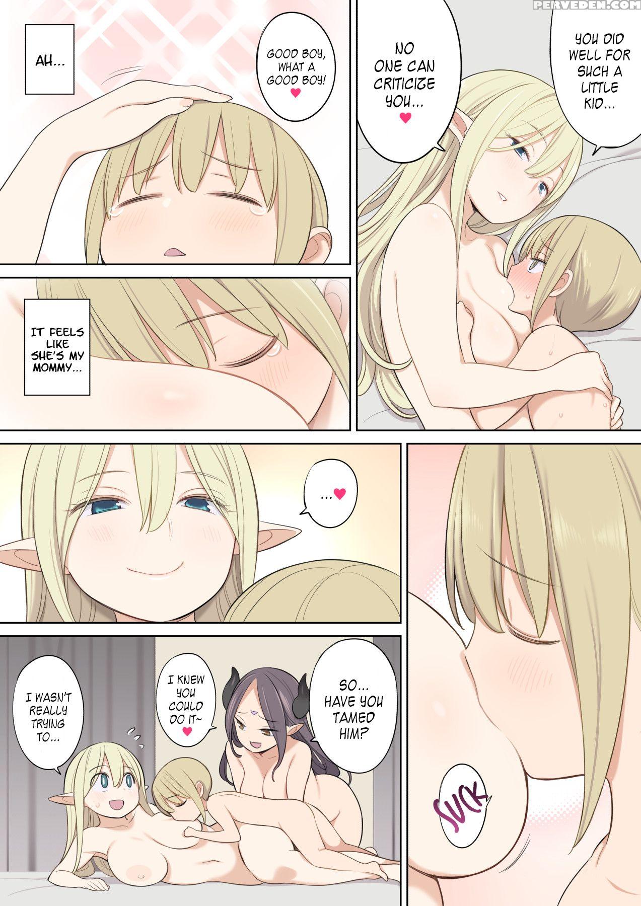 [higuma-ya (nora Higuma)] Toraware Yuusha To Maou (onna) To Elf | A Hero Taken Prisoner Meets The Demon Queen And Her Elf [english] [juliuswinnfield] 1