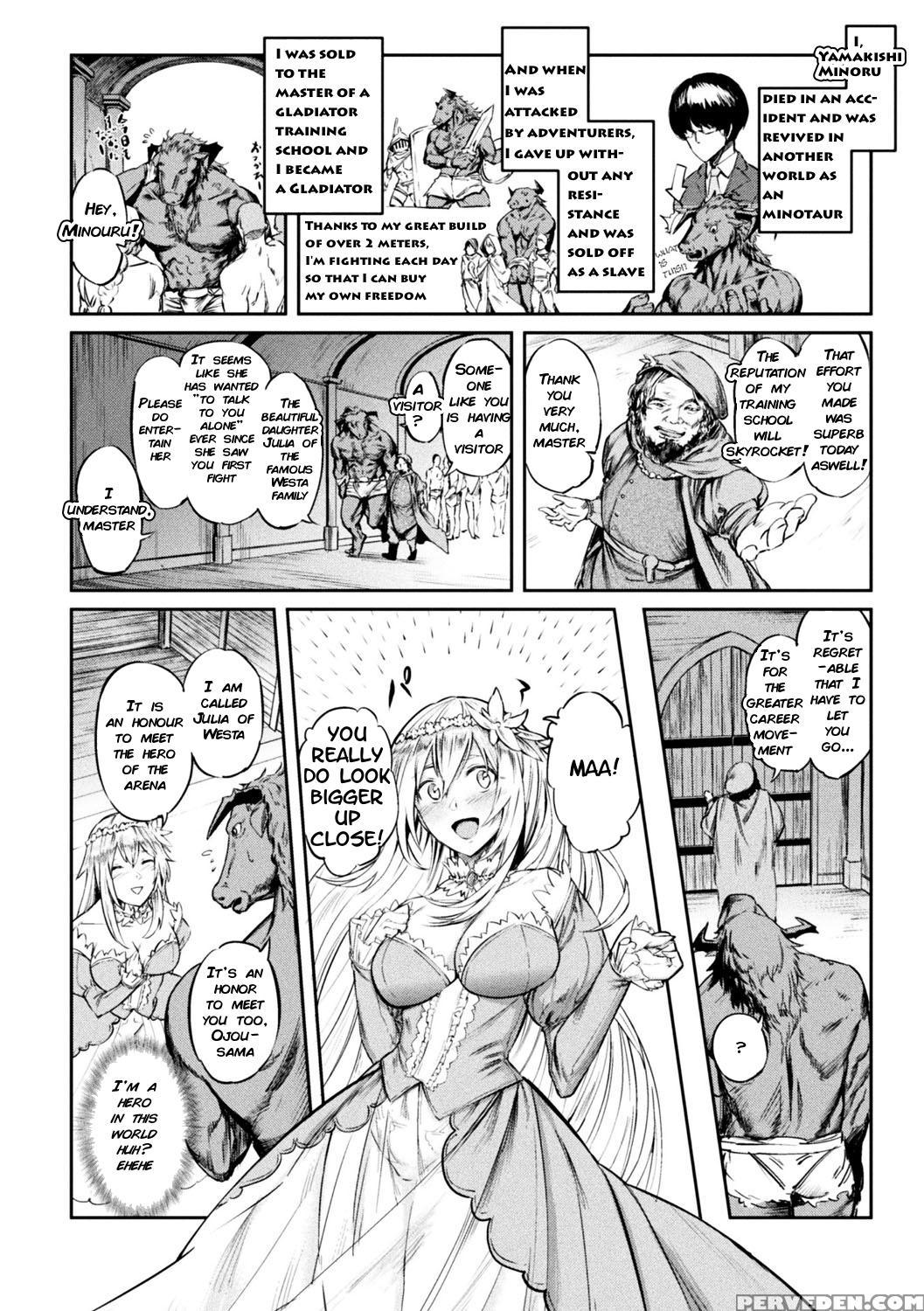 [hihiyama Yokikana] Tensei Shite Minotauros Ni Nattara Ojou-sama Ni Semarareta Ken (bessatsu Comic Unreal Tensei Shitara Vol. 1) [english] [q91] [digital] 1