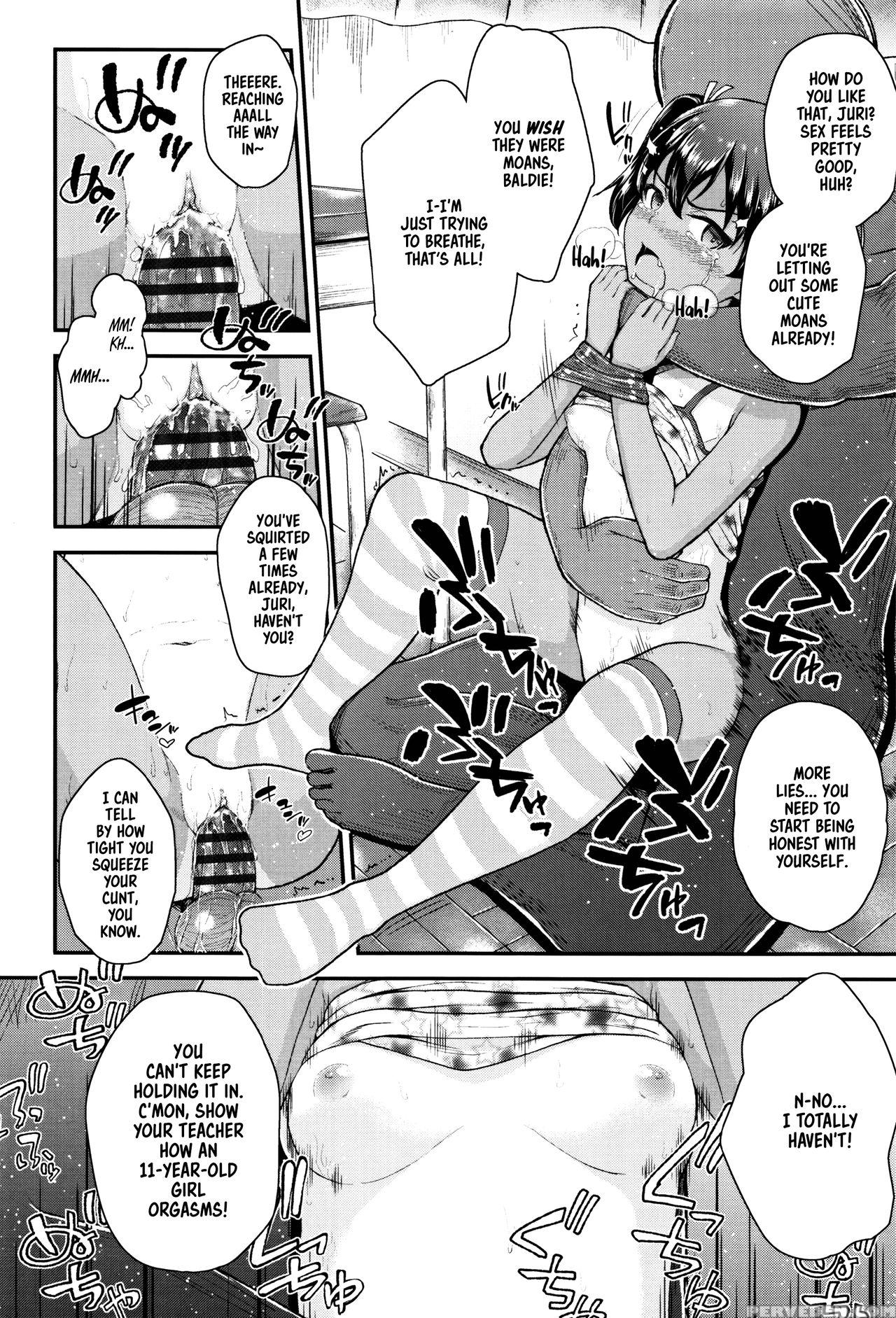 [hikoma Hiroyuki] Mesugaki Dakedo Hatsuiku Ii Node Semen Kyouiku Shitemita [english] 1