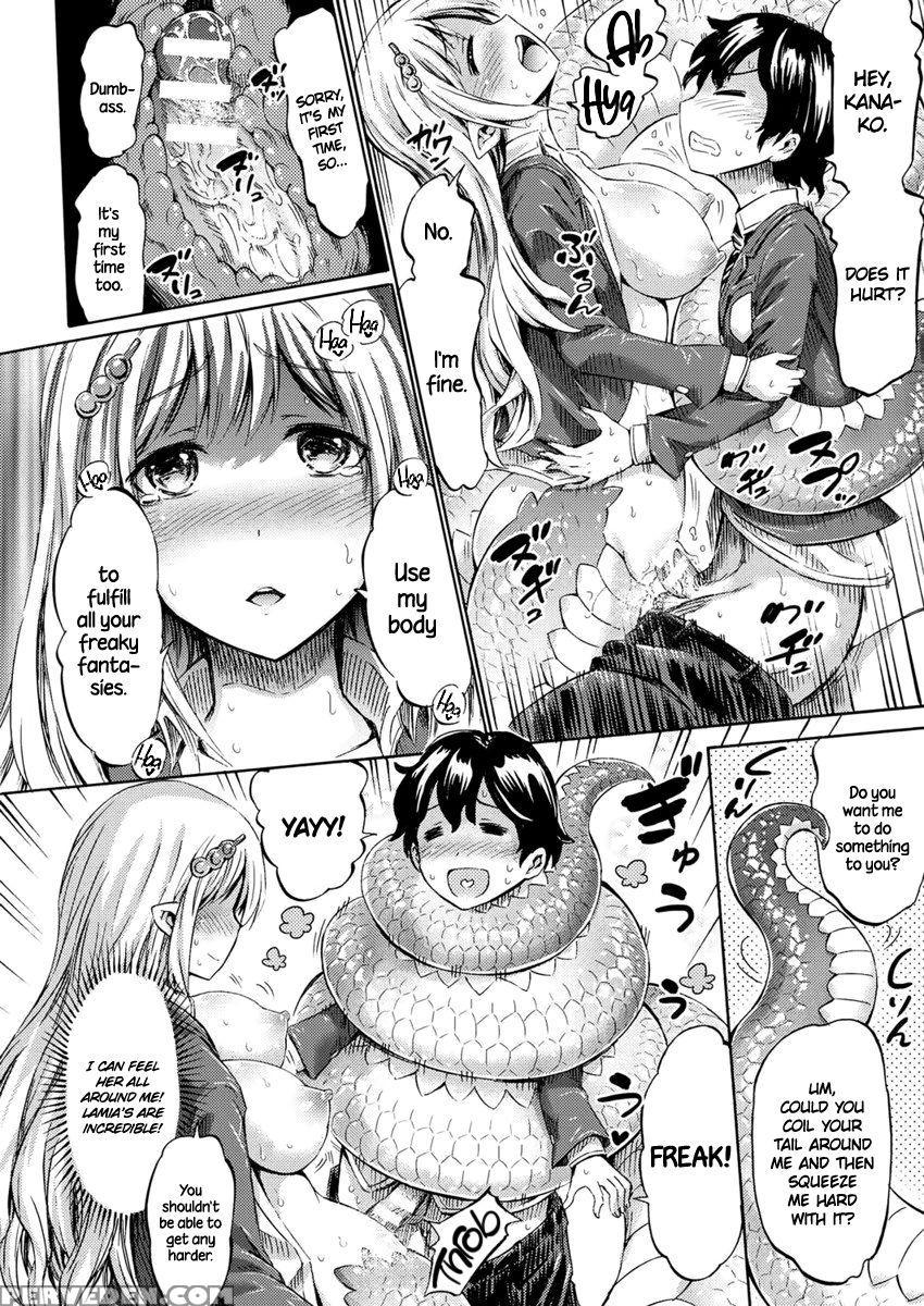 [horitomo] Monmusu Hentai Appli De Go! | Monster Girl Transformation Go! (comic Unreal 2017-04 Vol. 66) [english] =dark Mac + Cw= [digital] Chapter 1 Page 16