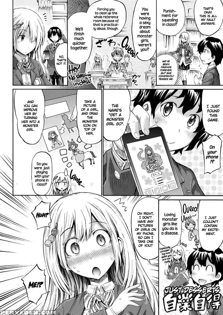 [horitomo] Monmusu Hentai Appli De Go! | Monster Girl Transformation Go! (comic Unreal 2017-04 Vol. 66) [english] =dark Mac + Cw= [digital] Chapter 1 Page 2