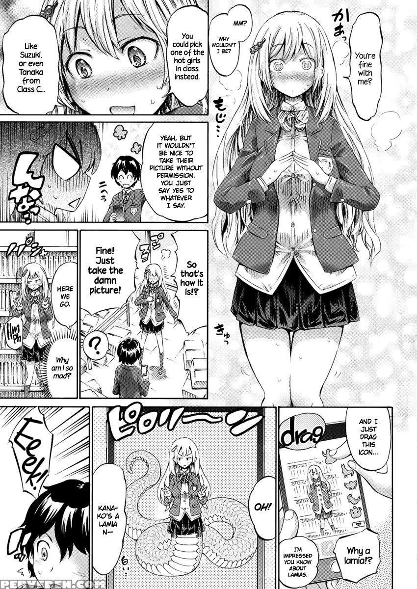 [horitomo] Monmusu Hentai Appli De Go! | Monster Girl Transformation Go! (comic Unreal 2017-04 Vol. 66) [english] =dark Mac + Cw= [digital] Chapter 1 Page 3