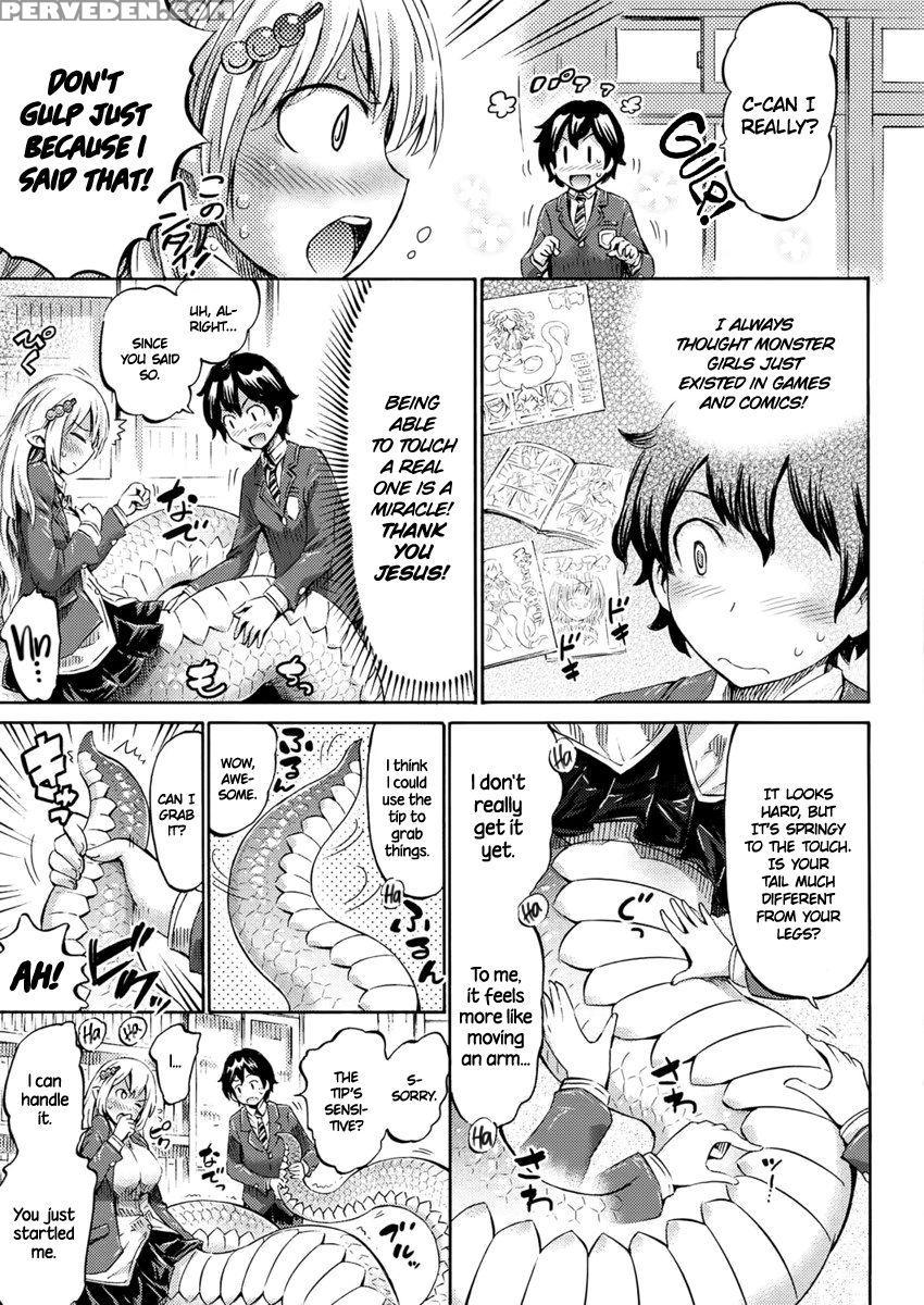 [horitomo] Monmusu Hentai Appli De Go! | Monster Girl Transformation Go! (comic Unreal 2017-04 Vol. 66) [english] =dark Mac + Cw= [digital] Chapter 1 Page 7