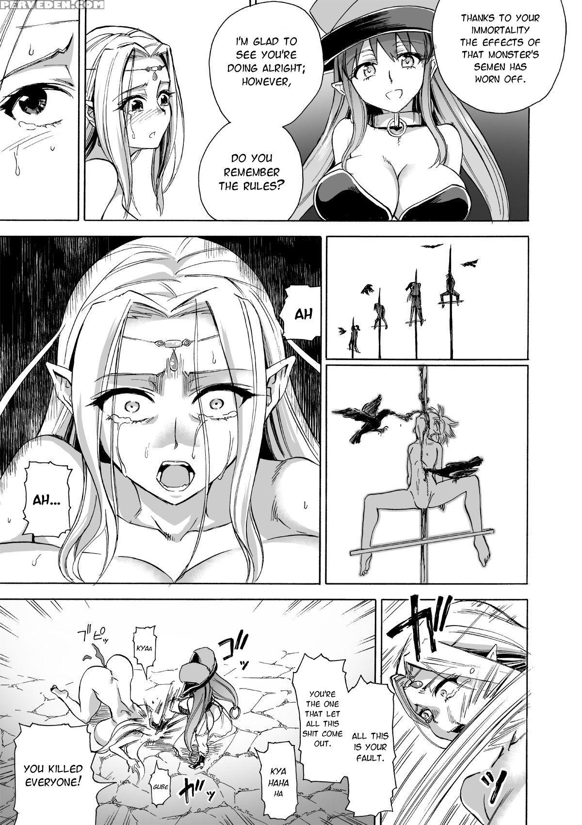 [ido No Soko (kei-kun)] Majo No Rakujitsu 2 -kagya... 1