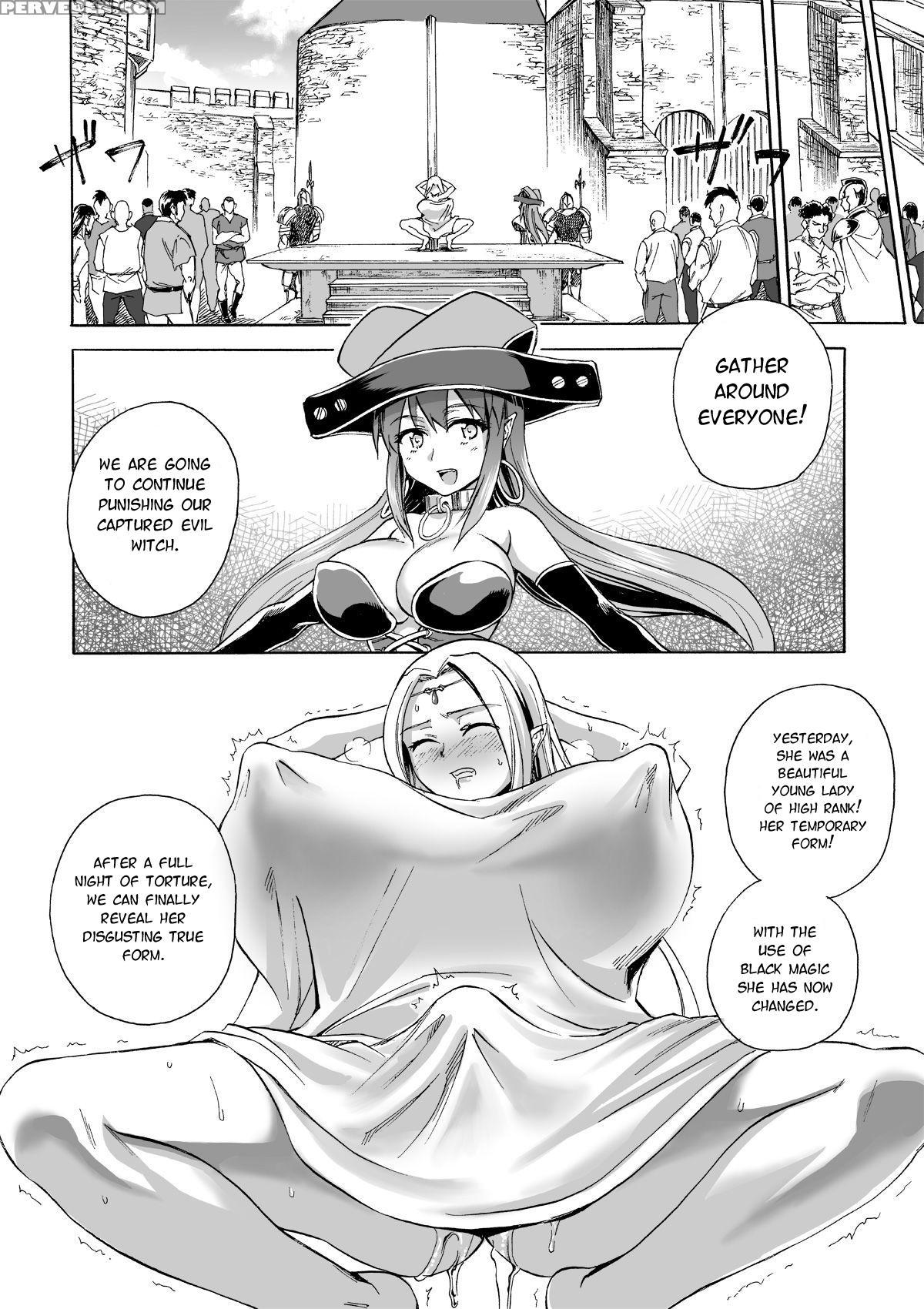 [ido No Soko (kei-kun)] Majo No Rakujitsu 2 -kagya... 1