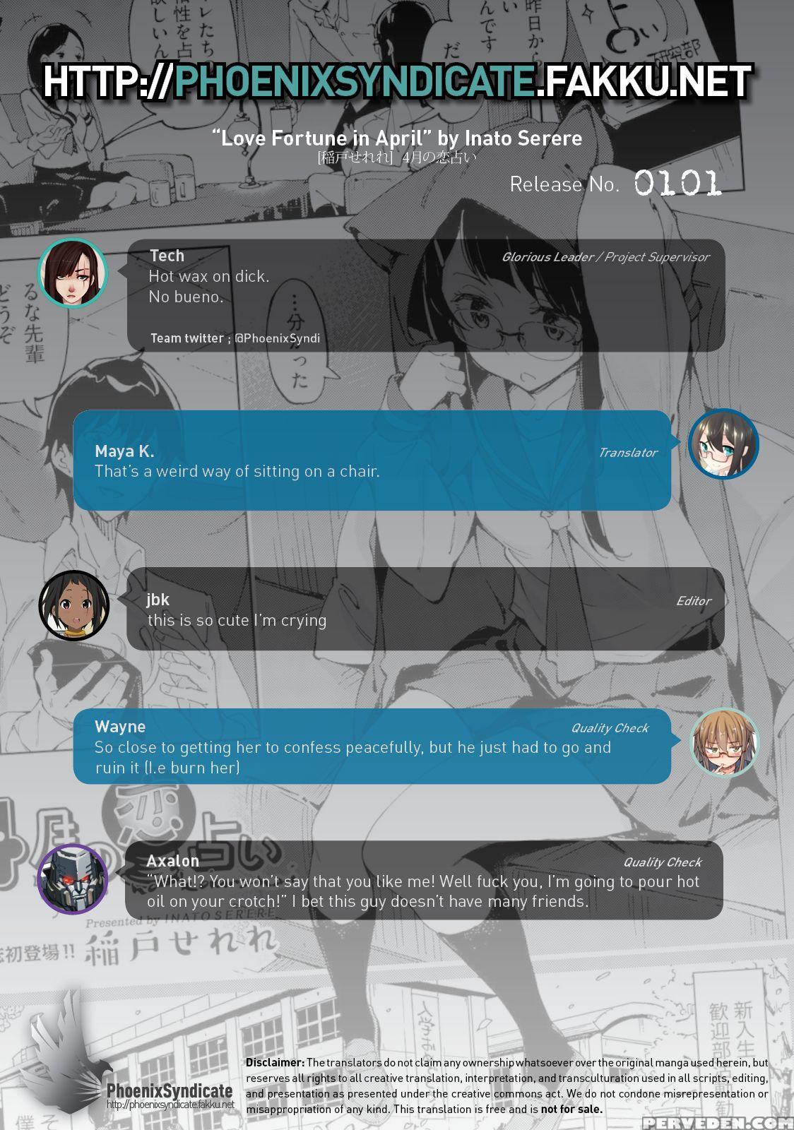 [inato Serere] 4-gatsu No Koiuranai | Love Fortune In April (comic Aun 2015-09) [english] [psyn] 1