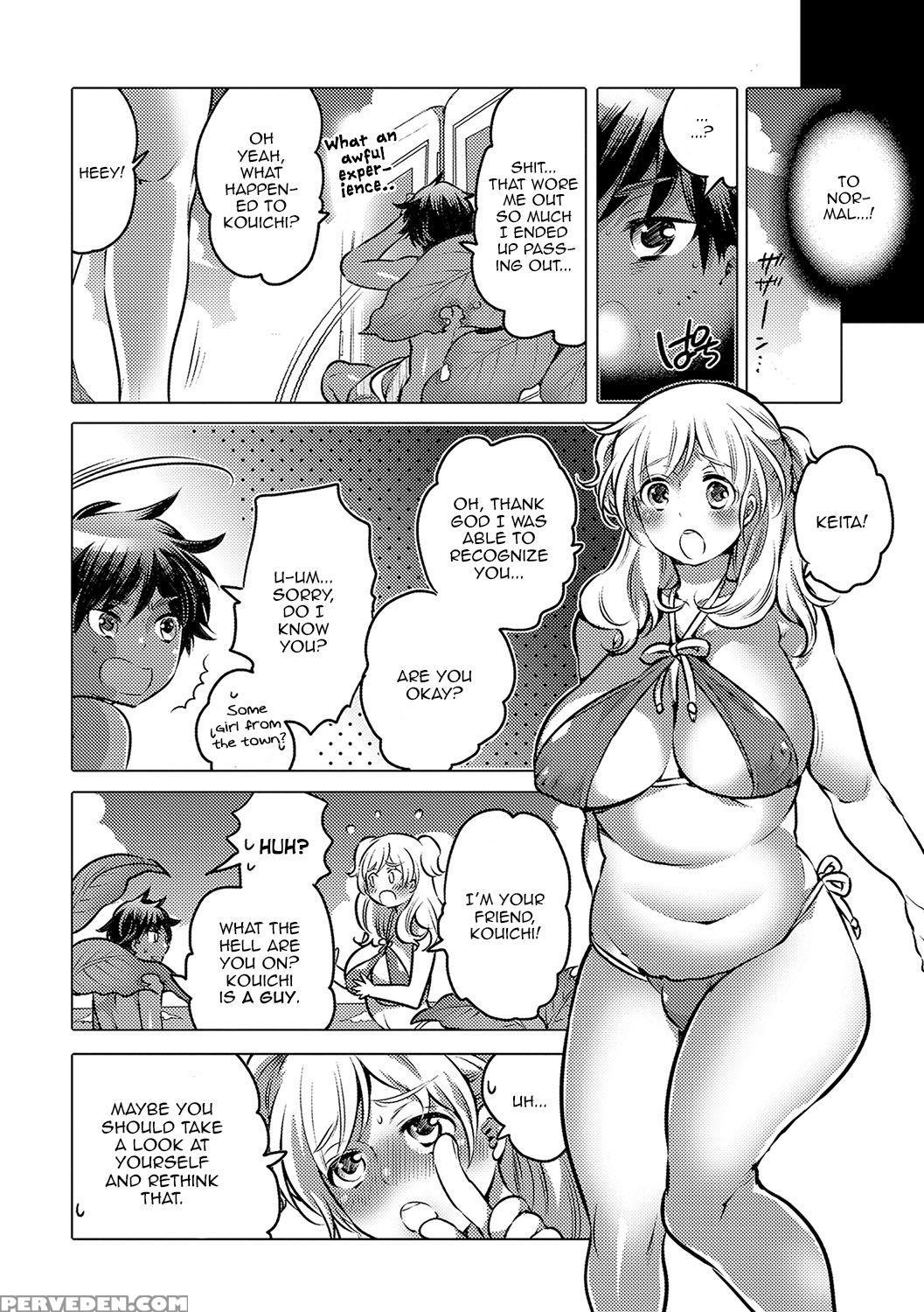 [inochi Wazuka] Noroi No Mesuka Kaigan | The Cursed, Female Transformation Beach (nyotaika! Monogatari 4) [english] [zero Translations] [digital] 1