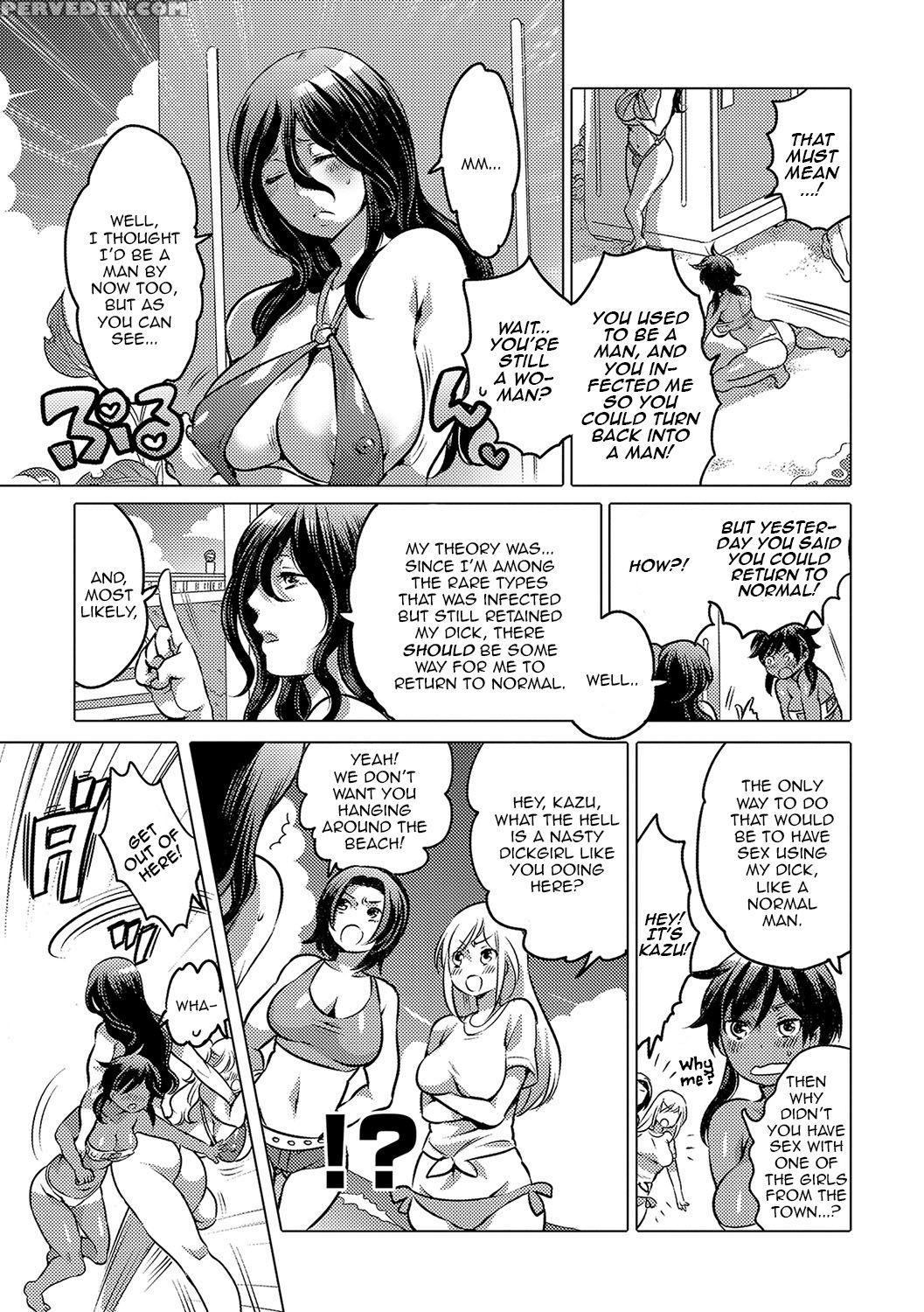 [inochi Wazuka] Noroi No Mesuka Kaigan | The Cursed, Female Transformation Beach (nyotaika! Monogatari 4) [english] [zero Translations] [digital] 1